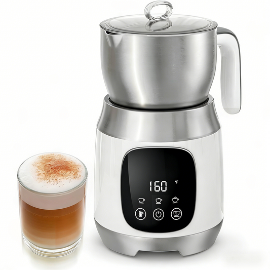 Smart Touch Control Milk Frother with Adjustable Froth Thickness