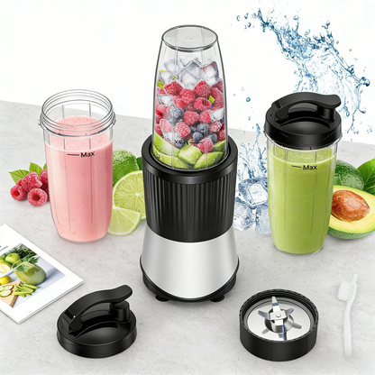 High-Power Hands-Free Personal Blender Set