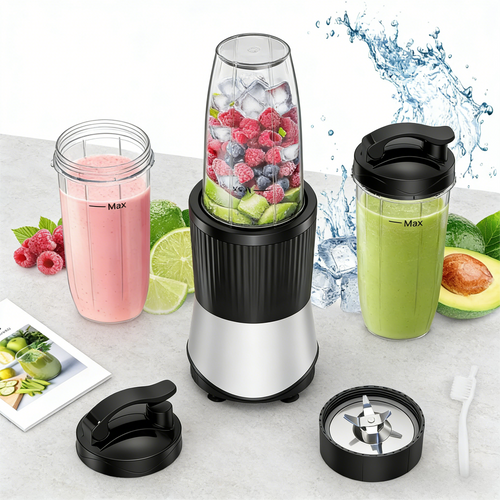 High-Power Hands-Free Personal Blender Set