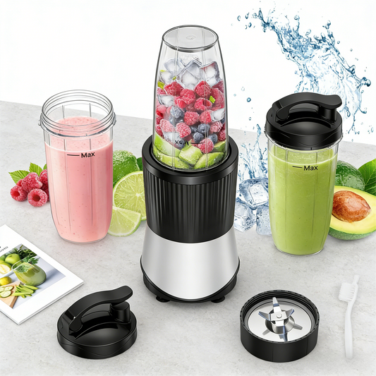 High-Power Hands-Free Personal Blender Set
