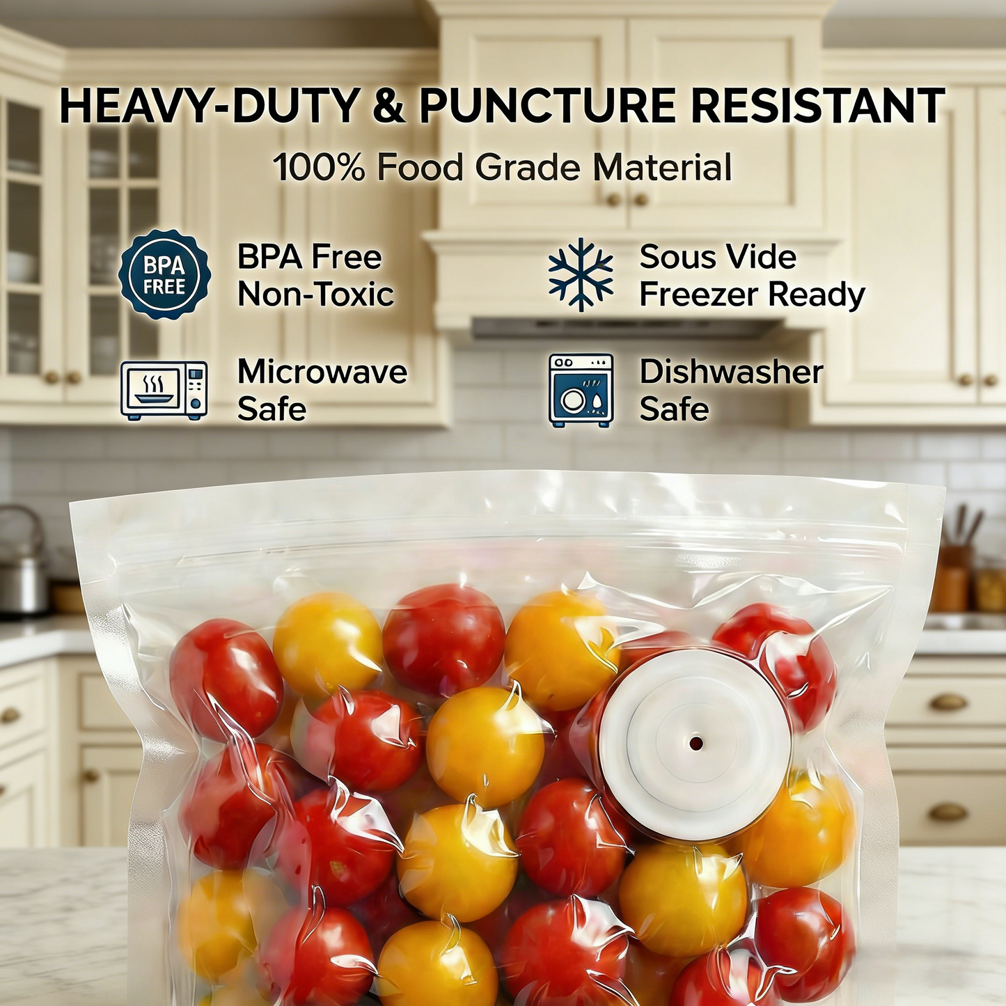 Complete Handheld Vacuum Sealer & Food Storage Bundle – Keep Food Fresh 5x Longer